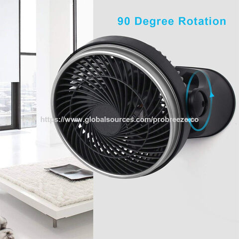 Ventilador de caja turbo mini de alta calidad de 8 pulgadas con función 2 en 1, alta velocidad, larga vida útil y 3 velocidades de control para uso doméstico