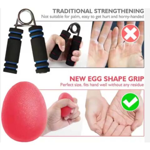 Handtrainer für Erwachsene und Kinder, weicher Anti-Stress-Ball, Widerstandsübungswerkzeug zur Handgelenksrehabilitation