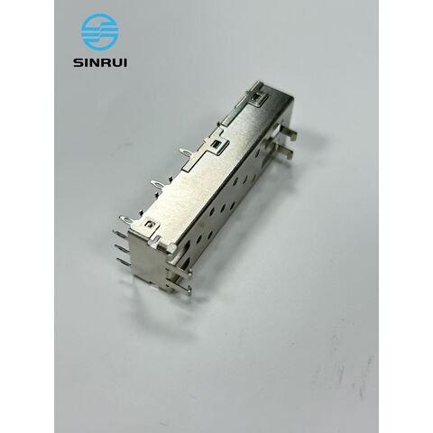 Peça de Estampagem de Metal Aço Inoxidável com Niquelagem Montagem de Gaiola de Fibra Óptica SFP OEM Fabricante ISO9001:2015