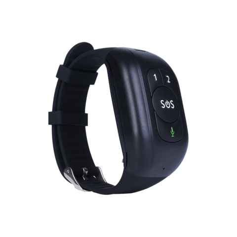 Pulsera de Emergencia para Ancianos con Detección de Caídas, Botón SOS, 4G GSM GPRS GPS, Reloj Inteligente de Seguimiento para la Salud de Ancianos