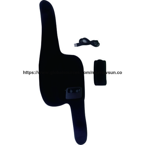 Nouvelles Genouillères de Sport Électriques Chauffantes Vibrantes en Jade sans Fil, Support Articulaire, Masseur de Genou W