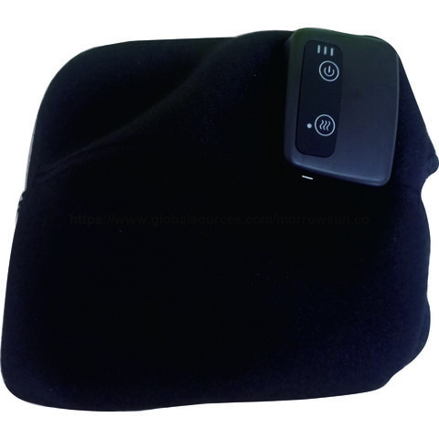 Nouvelles Genouillères de Sport Électriques Chauffantes Vibrantes en Jade sans Fil, Support Articulaire, Masseur de Genou W