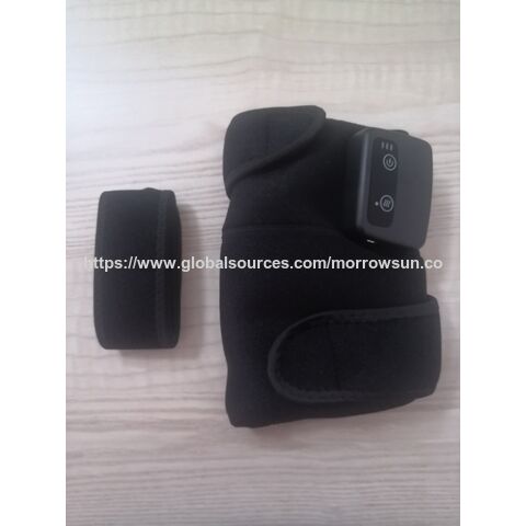 Nouvelles Genouillères de Sport Électriques Chauffantes Vibrantes en Jade sans Fil, Support Articulaire, Masseur de Genou W