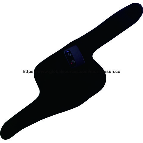 Nouvelles Genouillères de Sport Électriques Chauffantes Vibrantes en Jade sans Fil, Support Articulaire, Masseur de Genou W