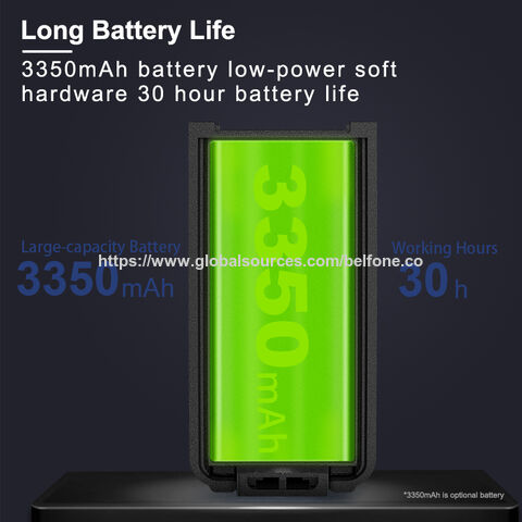 جهاز لاسلكي BP750 IP68 بتقنية DMR ثنائي الاتجاه بالكامل مع نظام تحديد المواقع GPS وبلوتوث - جهاز لاسلكي رقمي احترافي DMR