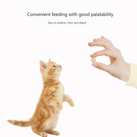 Suplemento Nutricional Balanceado para Gatos con Multivitaminas B para Reforzar la Inmunidad y Apoyo a la Desinfección