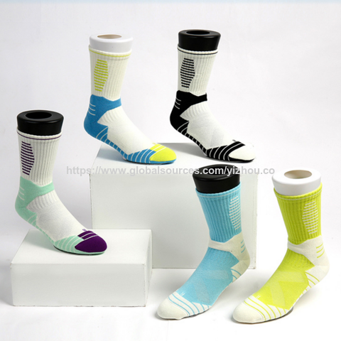 Hochwertige Sport-Basketballsocken für Herren, Athletik-Laufsocken, Basketballsocken aus Baumwolle im Großhandel