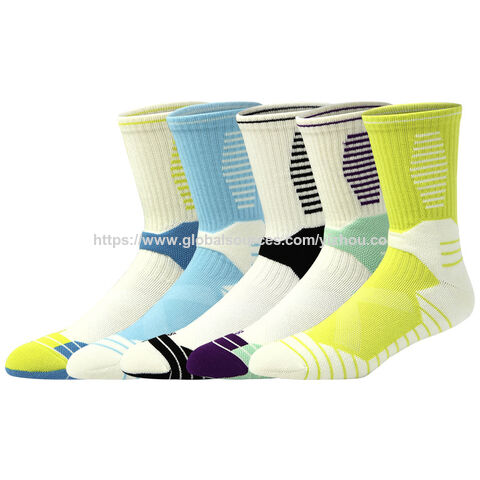 Hochwertige Sport-Basketballsocken für Herren, Athletik-Laufsocken, Basketballsocken aus Baumwolle im Großhandel