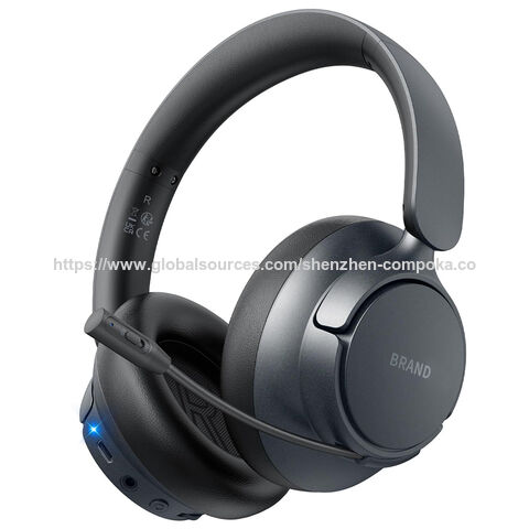 Nouveau Casque Gaming sans Fil Over-Ear 2025 avec Suppression de Bruit ENC pour Jeux