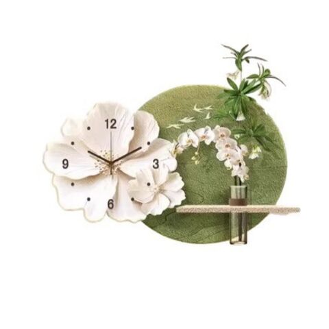 Decoración artística para restaurante de plantas verdes hidropónicas - Cuadros tridimensionales creativos para colgar en la pared del fondo del televisor de la sala de estar