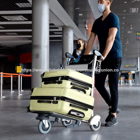 Ensembles de Bagages pour la Maison 3 Pièces, Ensemble de Valises Rigides PC+ABS avec Roues Pivotantes Doubles et Serrure TSA pour Voyages d'Affaires, Ensemble de 3 Pièces