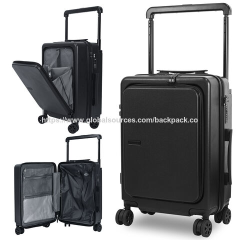 20" PC Luggage with vacuum and pump, high quality Trolley luggage Air bag wholesale 4 wheels ABS luggage Suitcase for travel OEM