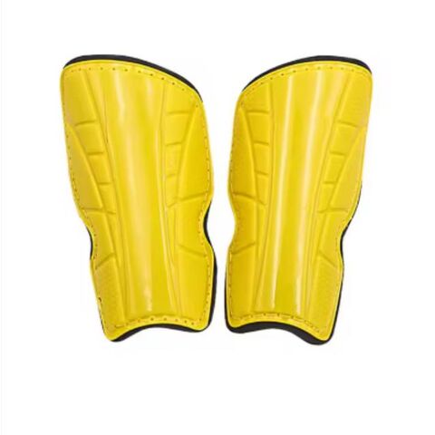 Espinilleras de fútbol personalizables de alta calidad con diseño transpirable resistente a los impactos, equipo de protección de nivel competitivo