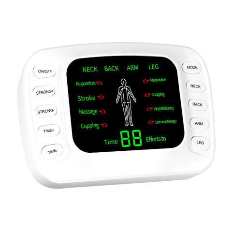 Masseur de thérapie numérique Électrostimulateur Stimulateur musculaire électrique Massage corporel d'acupuncture EMS
