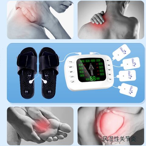 Masseur de thérapie numérique Électrostimulateur Stimulateur musculaire électrique Massage corporel d'acupuncture EMS