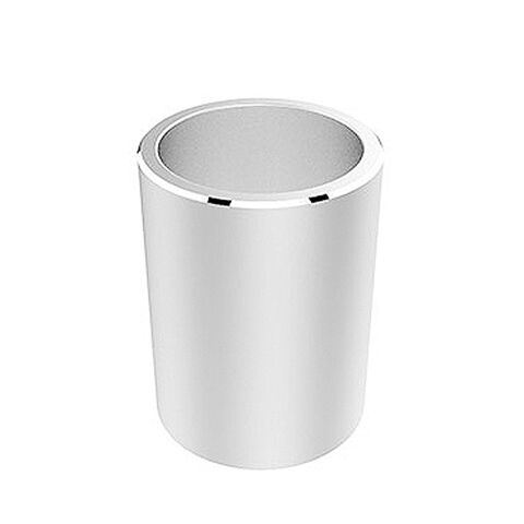 Prix de gros usine, pot à crayons rond de bureau de rangement créatif antidérapant en silicone personnalisable