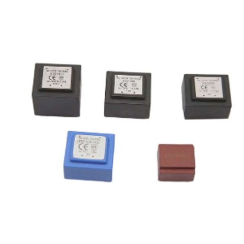 Transformateur encapsulé pour montage sur PCB 115 V/230 V 50/60 Hz 0,35 VA 10 VA 20 VA