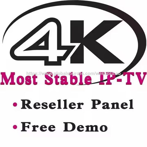 Wesopro Stale IPTV Subscription 12 months reseller panel with iptv m3u support free test for tv box and smart tv all devices