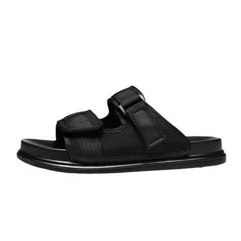 Sandales Minimalistes pour Hommes, Sandales Noires pour Hommes, Sandales de Plage pour Hommes, Sandales Durables pour Hommes