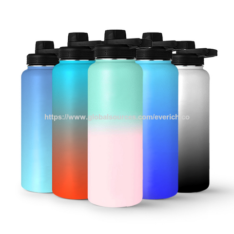 Botella de Agua de Acero Inoxidable Multicapacidad Mantiene Frío y Calor para Deportes al Aire Libre - Venta al por mayor