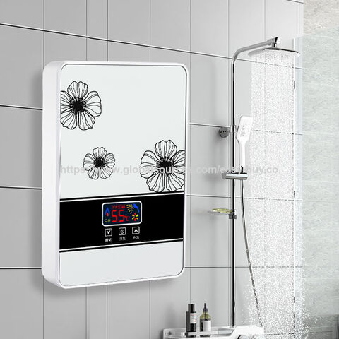 Aquecedores de Água Elétricos China Venda Quente Baixa Potência 110V 220V Aquecedores de Água Inteligentes Domésticos Instantâneos Elétricos de Parede