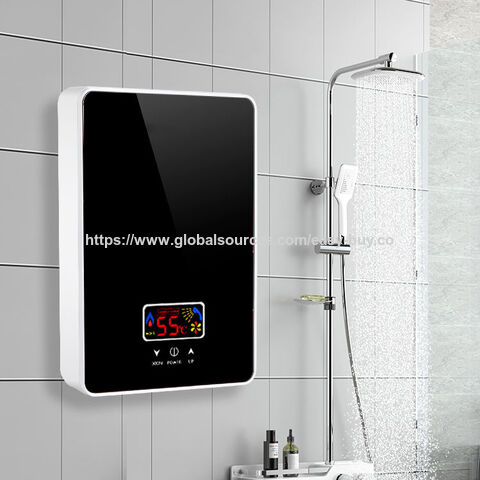 Aquecedores de Água Elétricos China Venda Quente Baixa Potência 110V 220V Aquecedores de Água Inteligentes Domésticos Instantâneos Elétricos de Parede