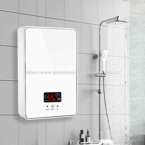 Aquecedores de Água Elétricos China Venda Quente Baixa Potência 110V 220V Aquecedores de Água Inteligentes Domésticos Instantâneos Elétricos de Parede