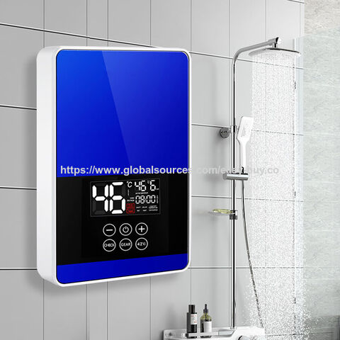 Aquecedores de Água Elétricos China Venda Quente Baixa Potência 110V 220V Aquecedores de Água Inteligentes Domésticos Instantâneos Elétricos de Parede
