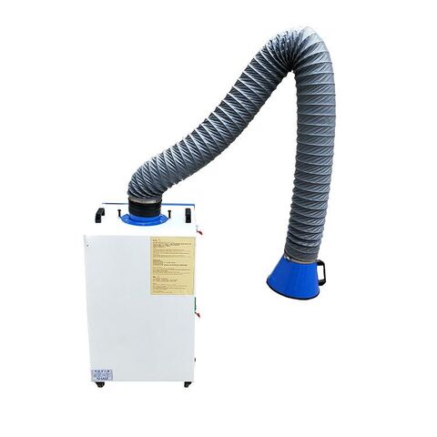Purificateur de Fumée à Double Bras pour une Amélioration de la Qualité de l'Air dans les Ateliers