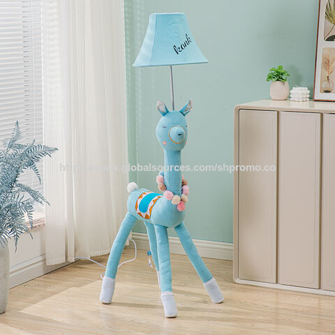 Lampes de table de Noël pour enfants en gros, cadeau pour enfants, chambre à coucher de dessin animé, lama blanc style INS