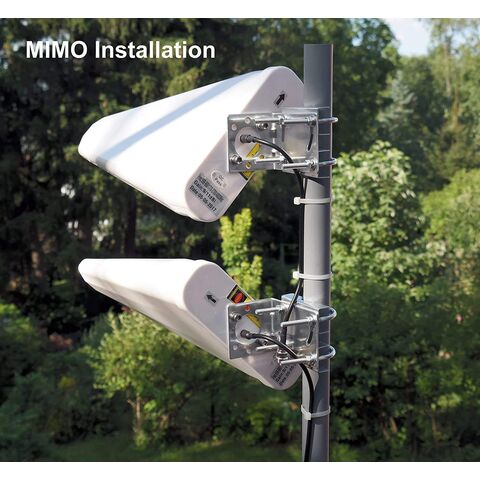 Antena Panel de Alta Ganancia 4G/3G/GSM/NB-IoT de 9dBi y 700-2700MHz para Cobertura de Señal Mejorada
