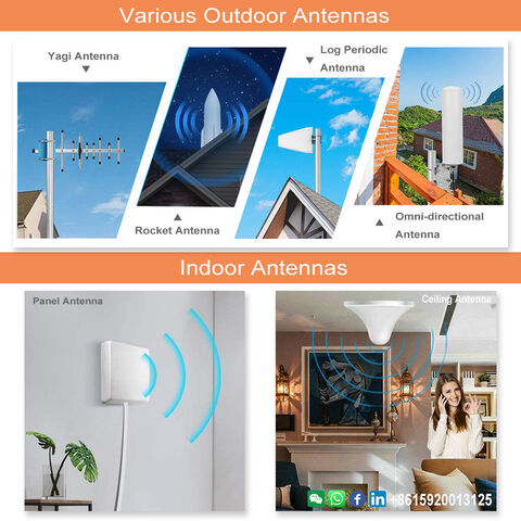 Antena Panel de Alta Ganancia 4G/3G/GSM/NB-IoT de 9dBi y 700-2700MHz para Cobertura de Señal Mejorada