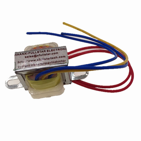Transformateur de Puissance Basse Fréquence R-Core 36V 10VA-300VA Qualité Sonore Hi-Fi pour Équipement Audio, Faible Perte à Vide, Broches Personnalisées