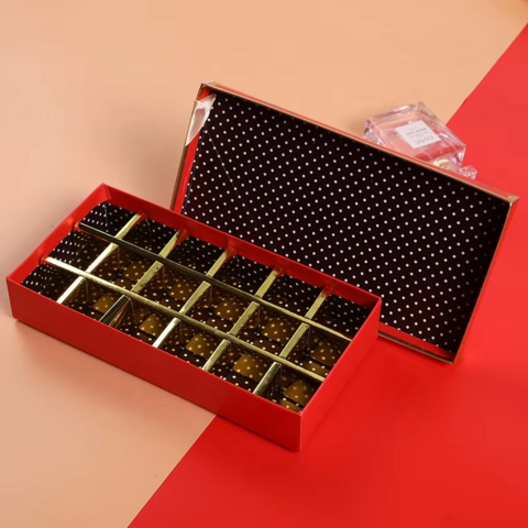 Nouvelle Arrivée Boîte Cadeau en Papier de Luxe Vide pour Bonbons Sucrés Mariage Chocolat avec Couvercles