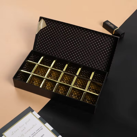 Nouvelle Arrivée Boîte Cadeau en Papier de Luxe Vide pour Bonbons Sucrés Mariage Chocolat avec Couvercles