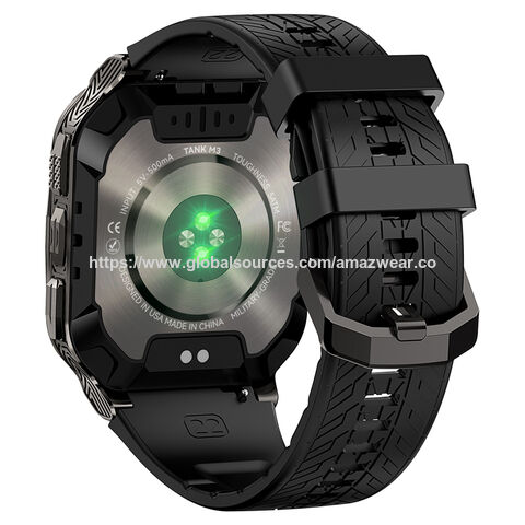 Reloj Inteligente Impermeable KOSPET TANK M3 de Fábrica, 480mAh, 5ATM e IP69K, Calidad con Seguimiento GPS, Pulsera Inteligente