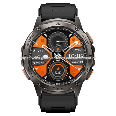 Precio al por mayor KOSPET TANK T3 Pulsera Inteligente Robusta Grado Militar Anticorrupción Impermeable para Exteriores Reloj Inteligente OEM