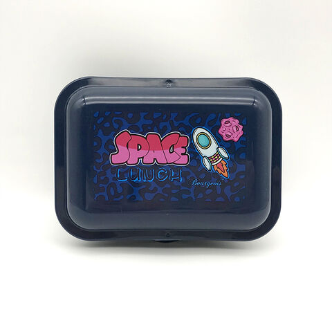 Boîte à Bento pour Enfants avec Impression de Dessins Animés Mignons, Coque Facile à Ouvrir, Boîte à Déjeuner Monobloc