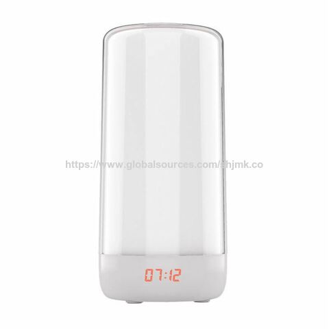 Lampe de Table Intelligente, Lampe de Chevet LED Dimmable RGBW pour Chambres