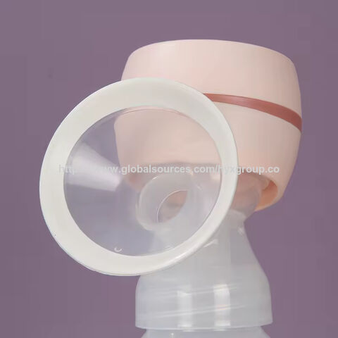 Bomba Tira Leite Elétrica de Silicone Potente Sem BPA de Fábrica, Bomba Tira Leite Elétrica Inteligente USB para Alimentação de Bebê