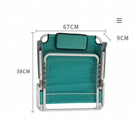 Encosto Ajustável Cama Dobrável Portátil Encosto Usado para Pescoço, Cabeça e Suporte de Cintura Poltrona