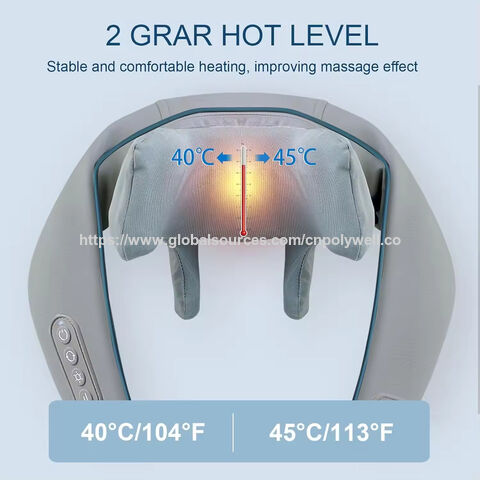 Compre Masajeador Inalámbrico De Cuello Y Hombros Shiatsu Con