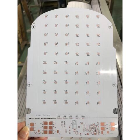 Proveedor de PCB de aluminio de 2 capas, PCB LED