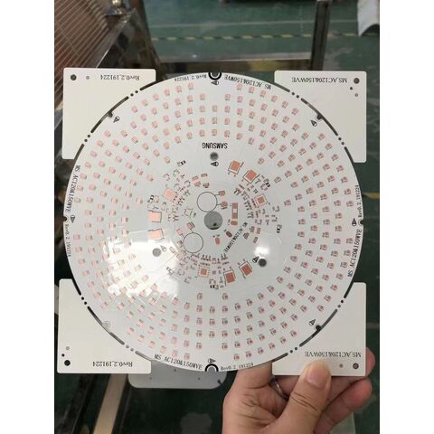 Proveedor de PCB de aluminio 2835 LED PCB para lámpara de luz