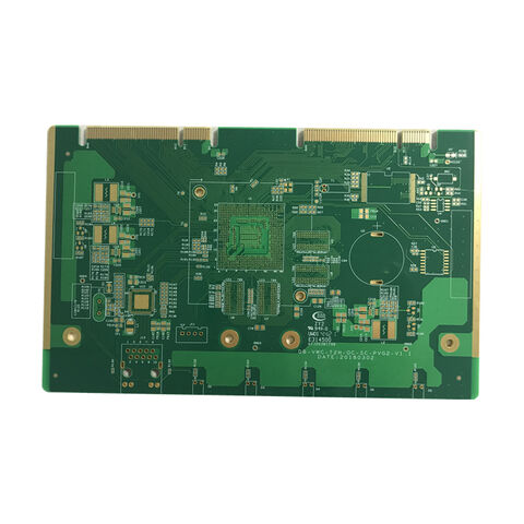 PCB ENIG para fabricación de PCB multicapa de control, material FR4 alto TG150 IT180, Ni=5um, AU=0.05um