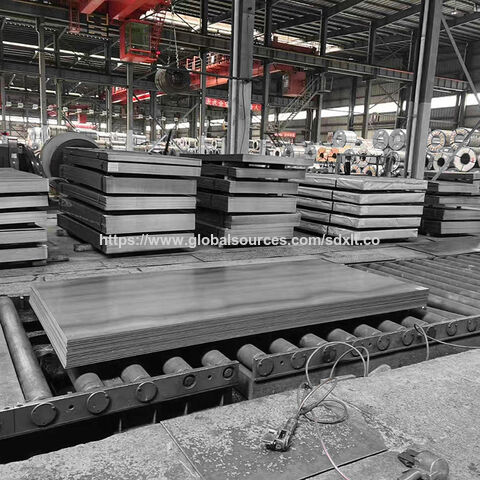 Hochwertige Baustahlplatten im Großhandel, warmgewalzte Platten, sortierte Platten für den Bau in großen Mengen
