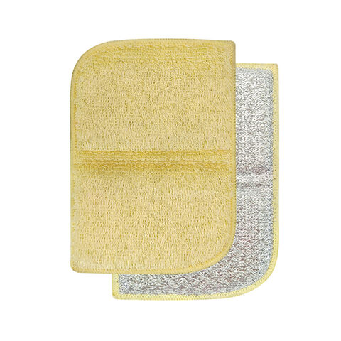 Esponja de limpieza colorida y barata, esponja para platos, viscosa de doble cara y doble efecto para limpieza de cocina