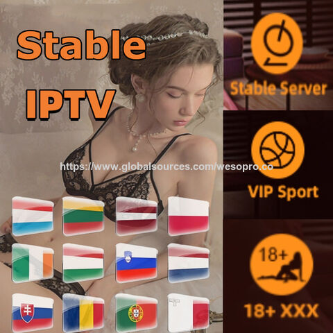 Meilleur abonnement IPTV Wesopro Magnum Platinum Goldenott 12 mois, essai gratuit, liste de lecture M3u, panneau de revendeur de serveur IPTV mondial