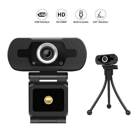 Cámara Web USB para PC, Webcam Full HD 1080P con Micrófono Incorporado