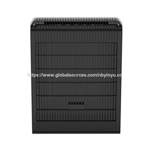 Purificateur d'air de bureau portable avec filtre HEPA, filtration à 4 étages, fonctionnement à écran tactile, purificateur d'air pour utilisation avec animaux de compagnie